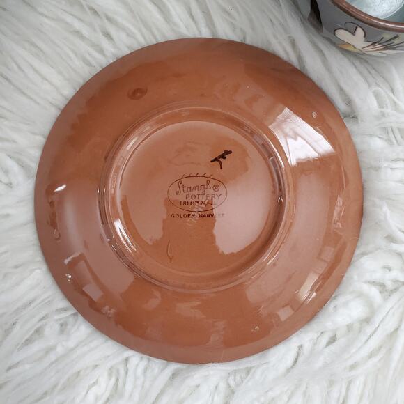 Stangl Pottery Vintage Golden Harvest Coffee Tea Cup & Saucer Set - Picture 9 of 12
